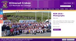 Desktop Screenshot of kilmacudcrokes.com